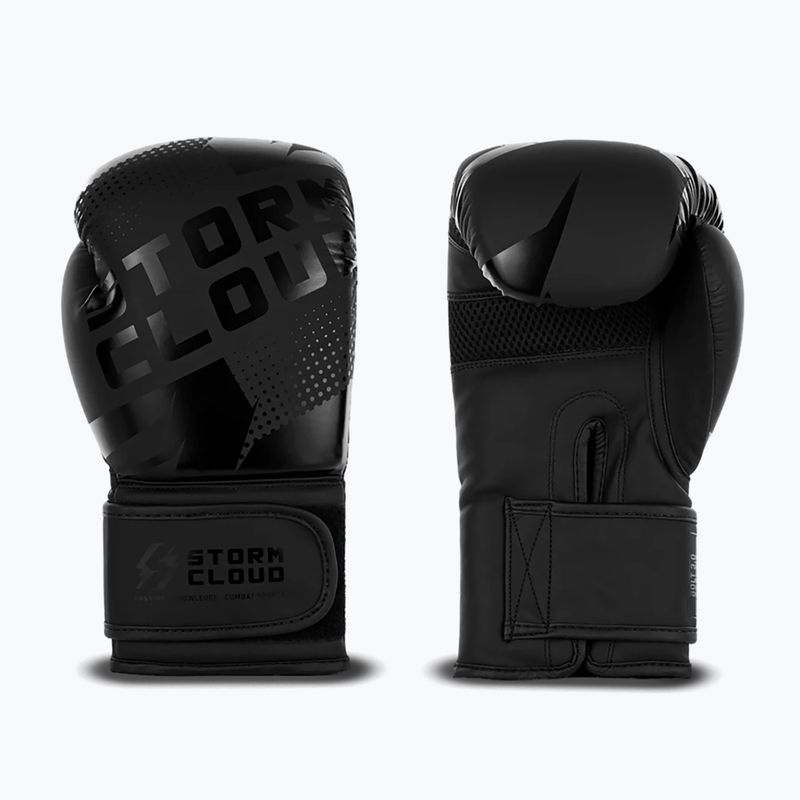 Mănuși de box StormCloud Bolt 3.0 black/black