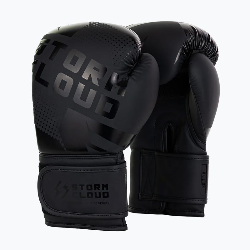 Mănuși de box StormCloud Bolt 3.0 black/black 2