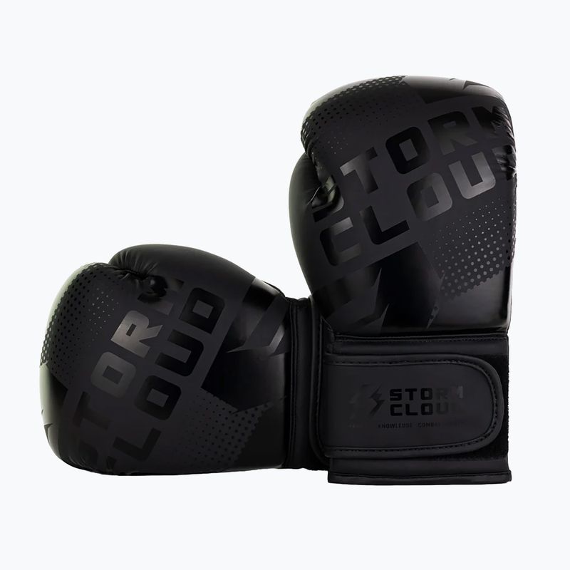 Mănuși de box StormCloud Bolt 3.0 black/black 3