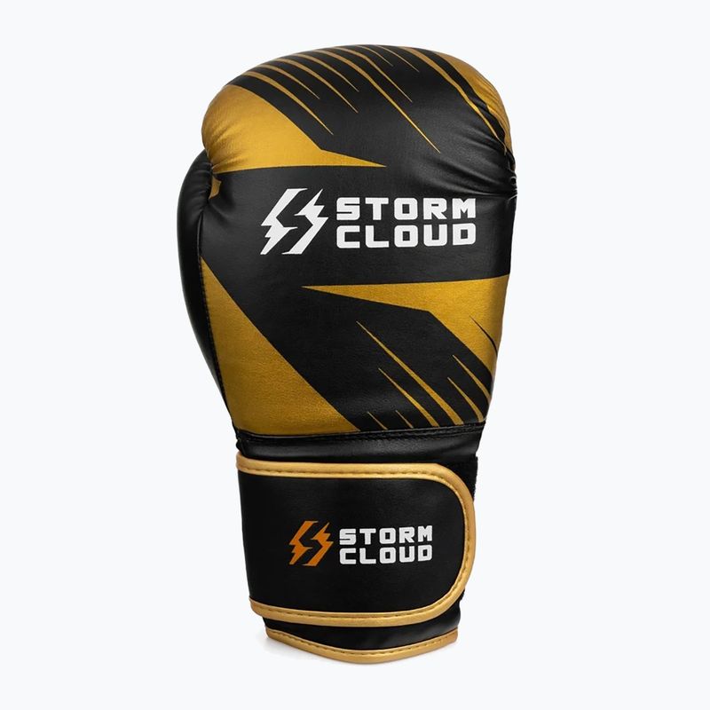 Mănuși de box StormCloud Lynx 2.0 black/gold 4