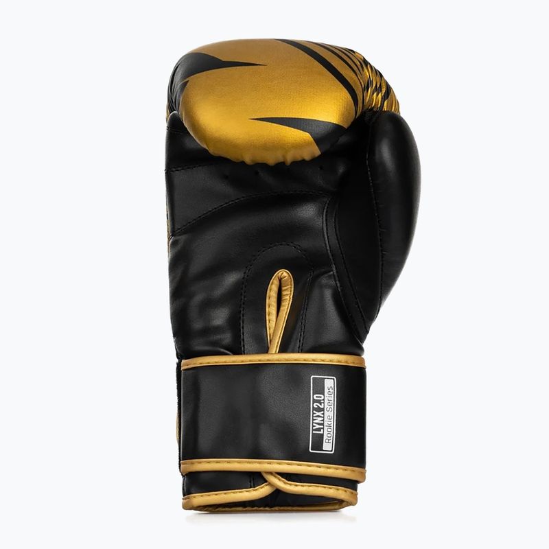 Mănuși de box StormCloud Lynx 2.0 black/gold 5