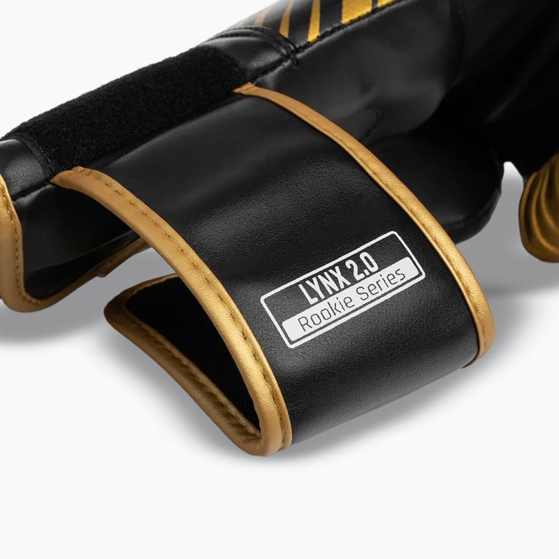 Mănuși de box StormCloud Lynx 2.0 black/gold 9