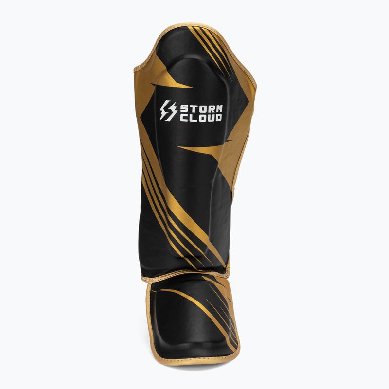 Apărători tibii StormCloud Lynx 2.0 black/gold 4