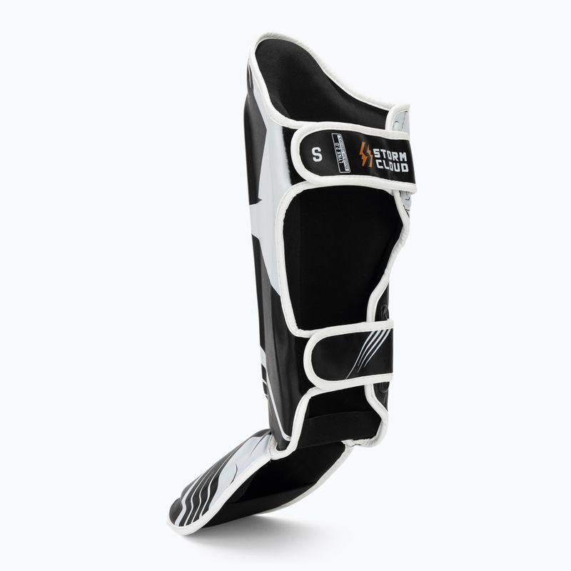 Apărători tibii StormCloud Lynx 2.0 black/white 3