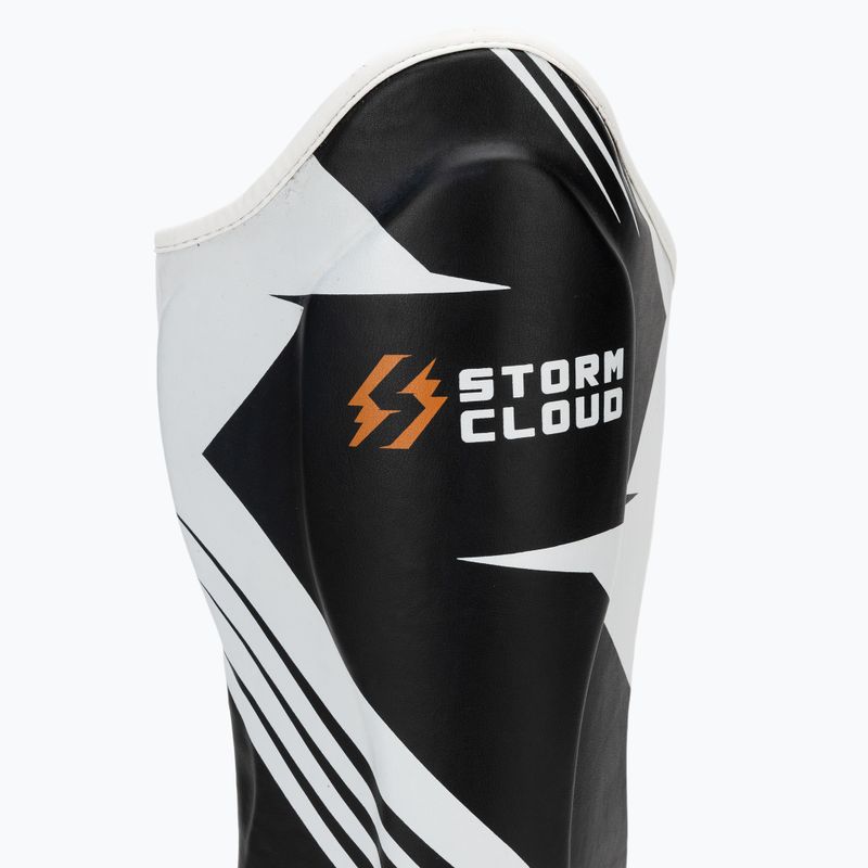 Apărători tibii StormCloud Lynx 2.0 black/white 6