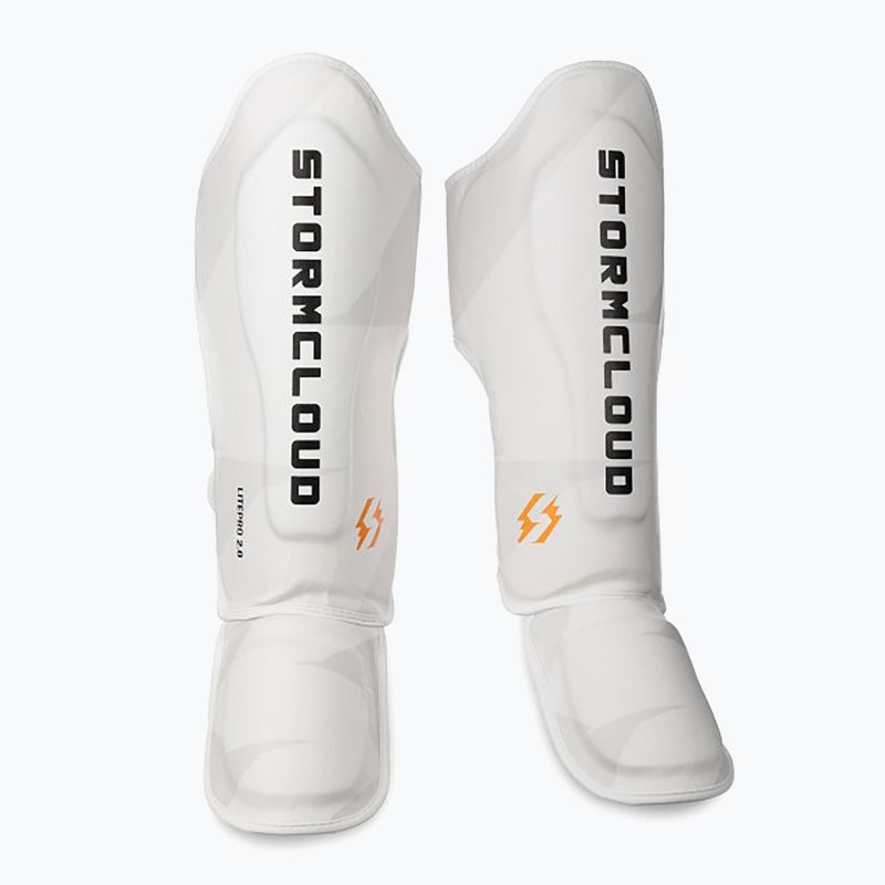 Apărători tibii StormCloud Lite 2.0 white/black