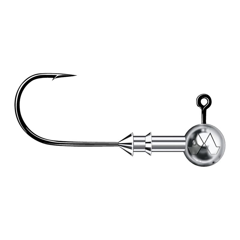 Mustad Classic jig head 3 buc. 1/0 argint PDF-724-050-010