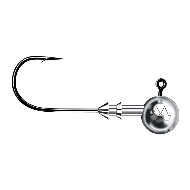 Mustad Classic jig head 3 buc. 4/0 argintiu PDF-724-050-040