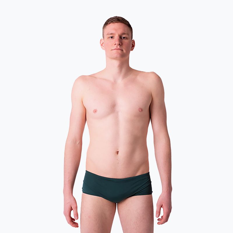 Boxeri de baie pentru bărbați CLap Slipy forest green
