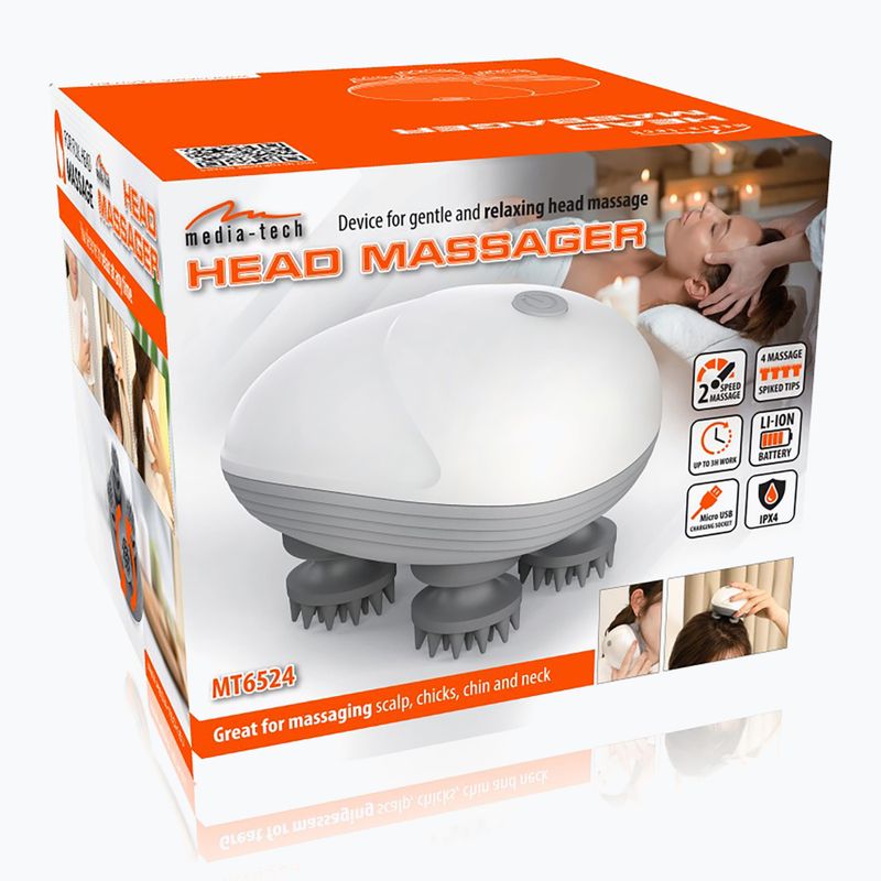 Aparat de masaj Media-Tech MT6524 alb/gri 8