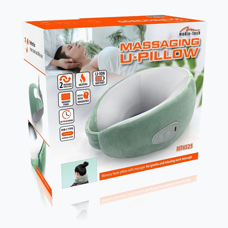 Aparat de masaj Media-Tech MT6525 alb/verde 11