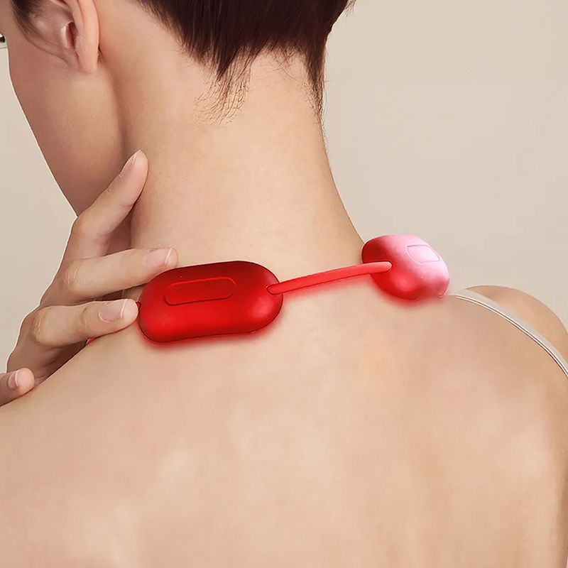 Maseur Media-Tech EMS Neck czerwony 9