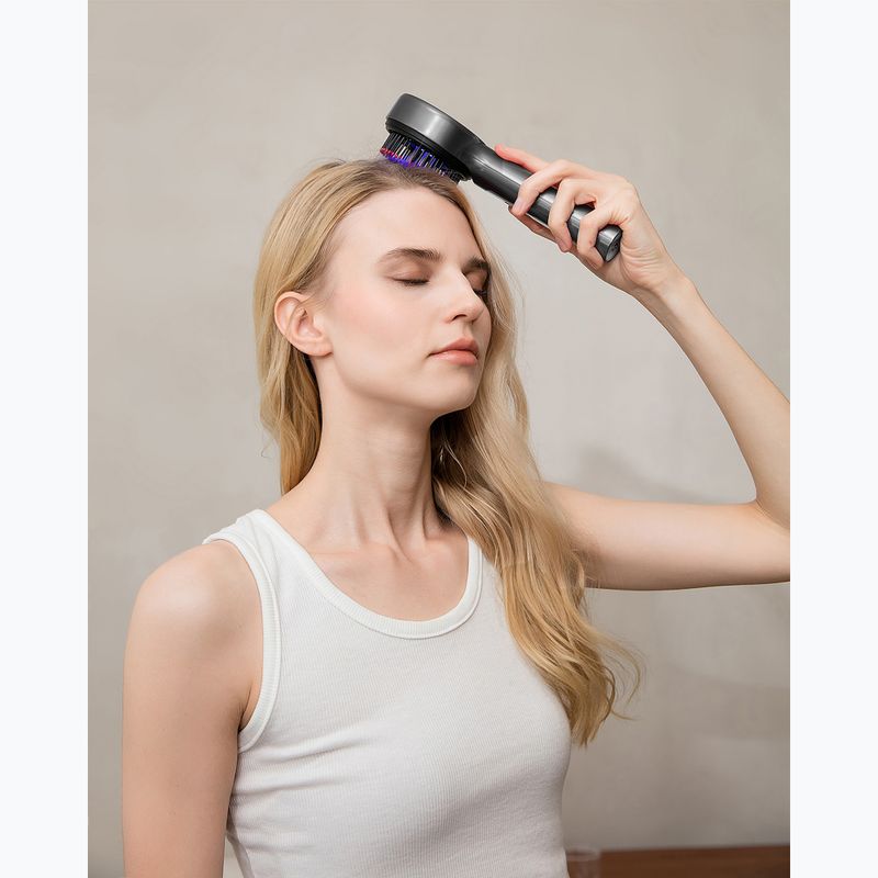 Aparat de masaj Media-Tech Hairbrush gray/black 12