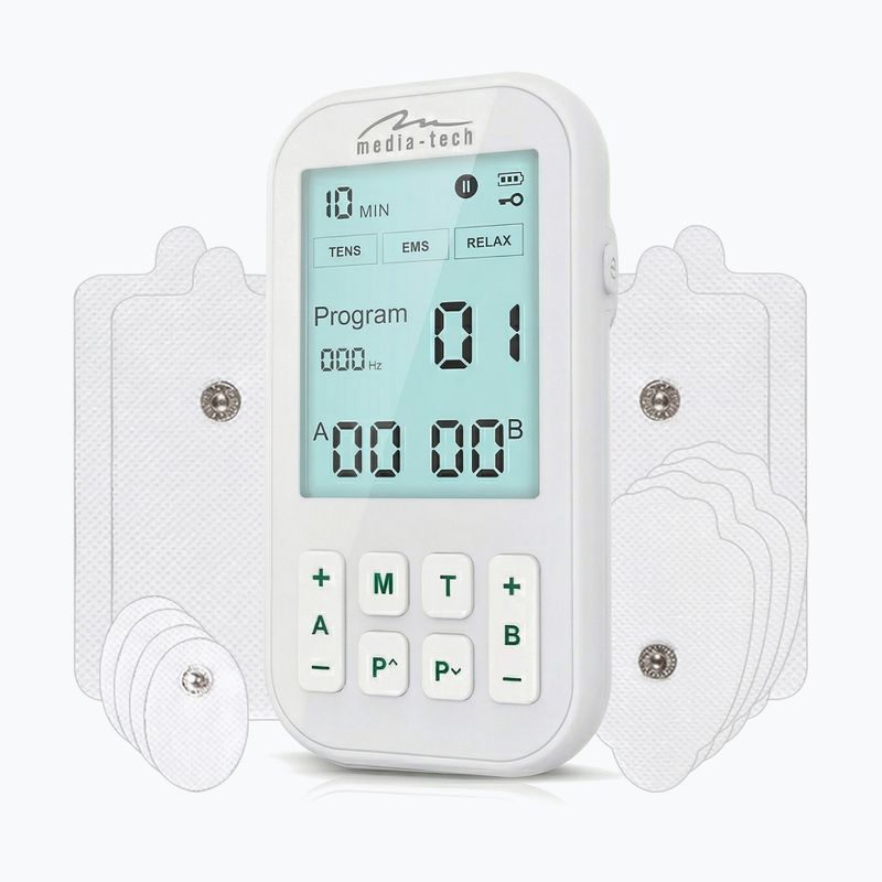 Aparat de masaj Media-Tech Tens/Ems Physiotherapy white 7