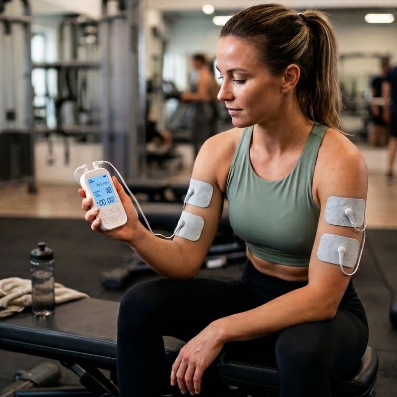 Aparat de masaj Media-Tech Tens/Ems Physiotherapy white 12
