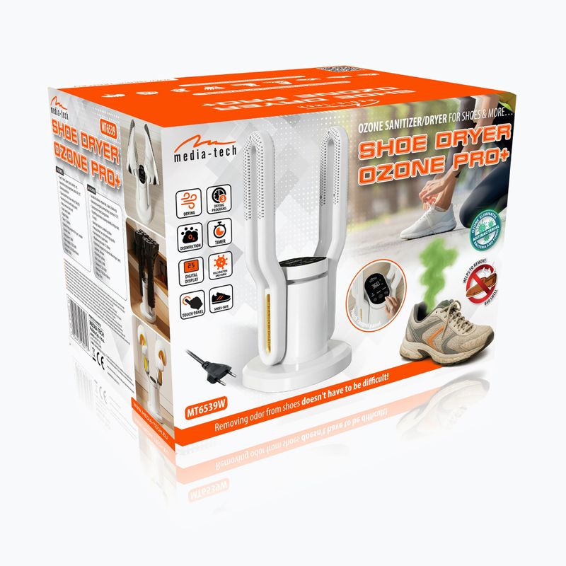 Uscător pentru încălțăminte Media-Tech Ozone Pro+ white/yellow 5