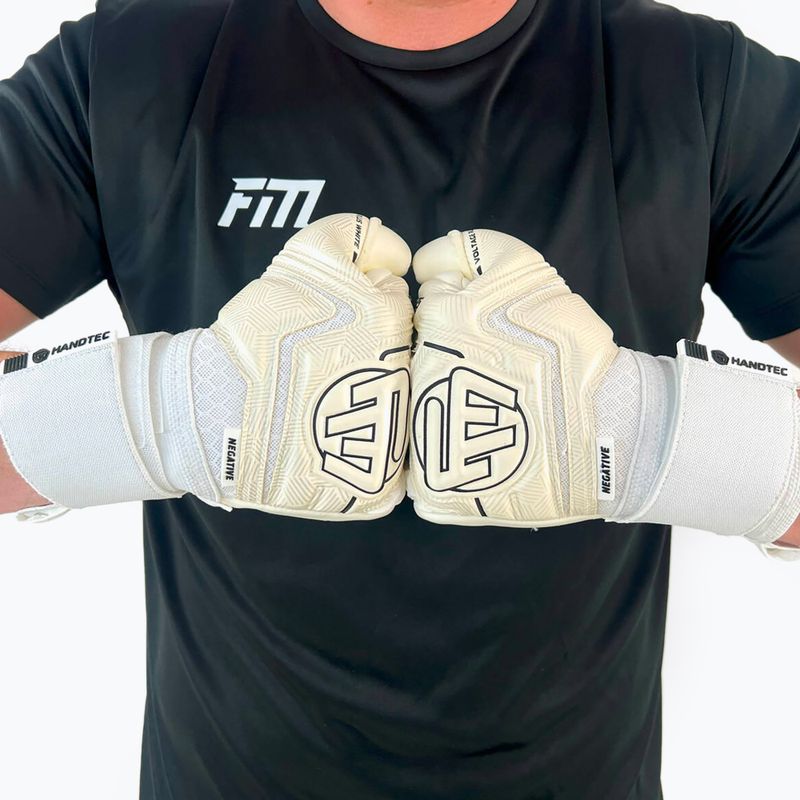 Mănuși de portar Football Masters Voltage Plus NC white 5
