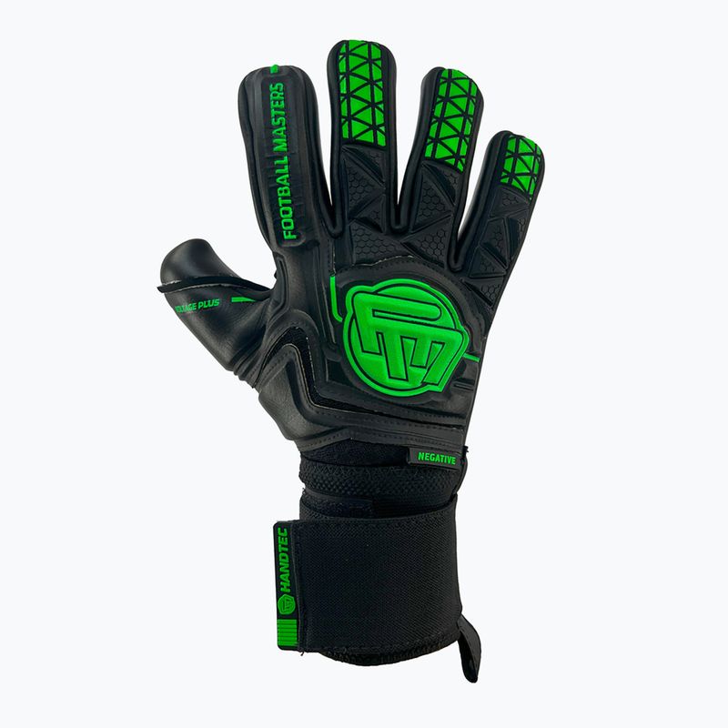 Mănuși de portar Football Masters Voltage Plus NC black/fluo