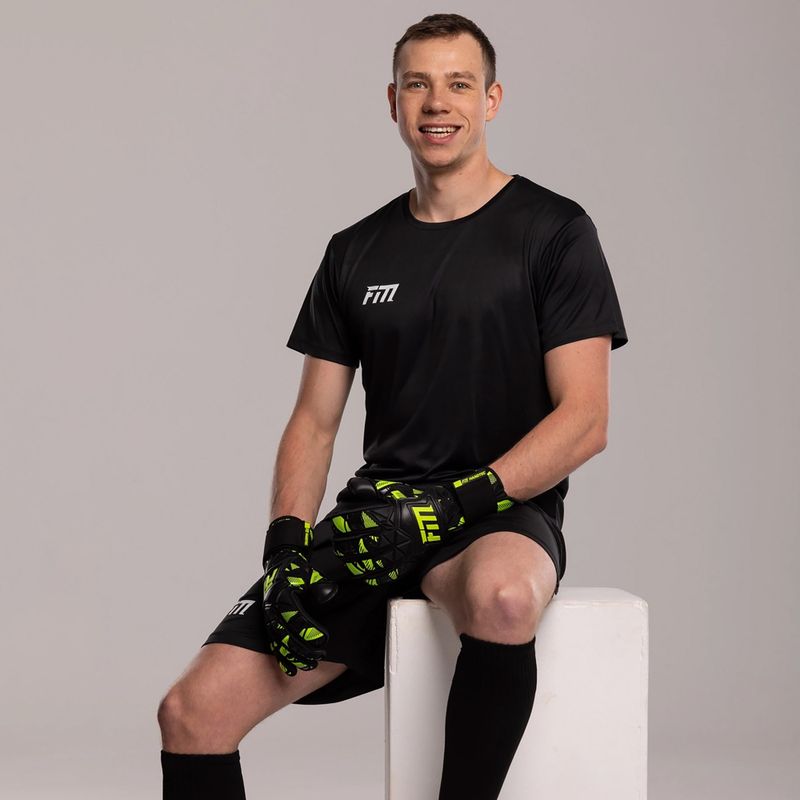 Mănuși de portar Football Masters Invictus X Pro RF green 2