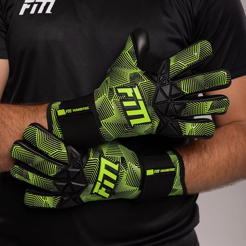 Mănuși de portar Football Masters Varis X Pro NC black/green 4