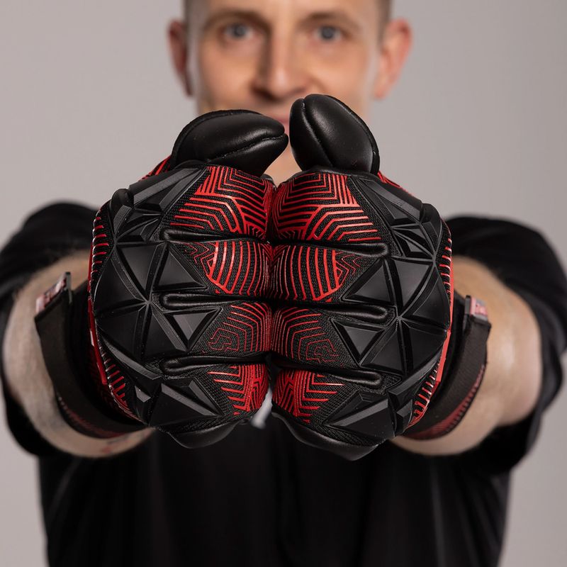 Mănuși de portar Football Masters Varis X Pro NC black/red 6