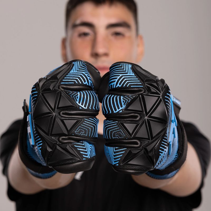 Mănuși de portar Football Masters Varis X Pro NC black/blue 6