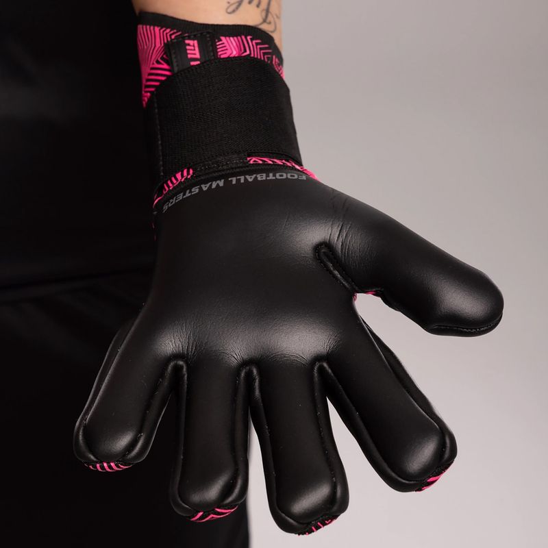 Mănuși de portar Football Masters Varis X Pro NC black/pink 5