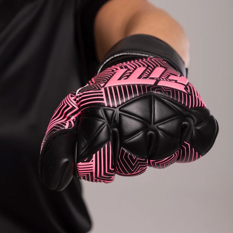 Mănuși de portar Football Masters Varis X NC black/pink 5