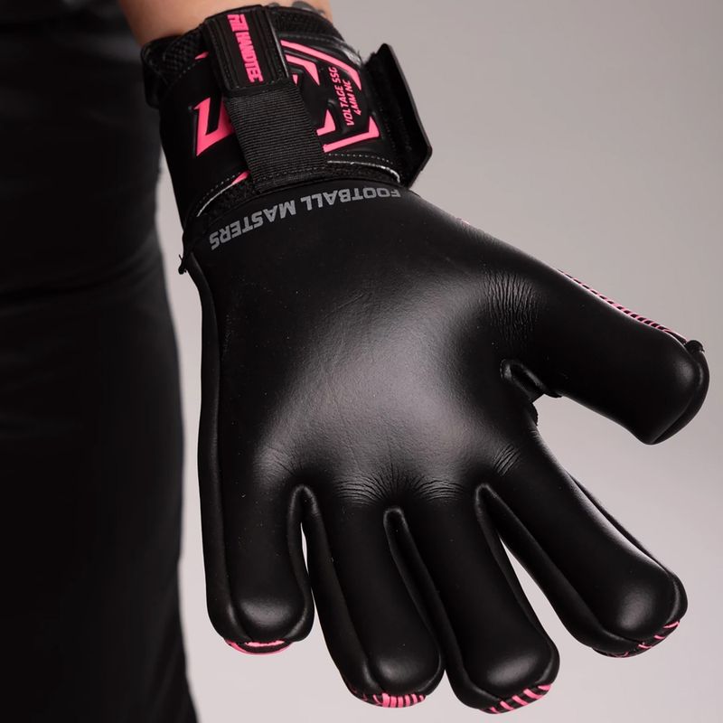 Mănuși de portar Football Masters Varis X NC black/pink 7