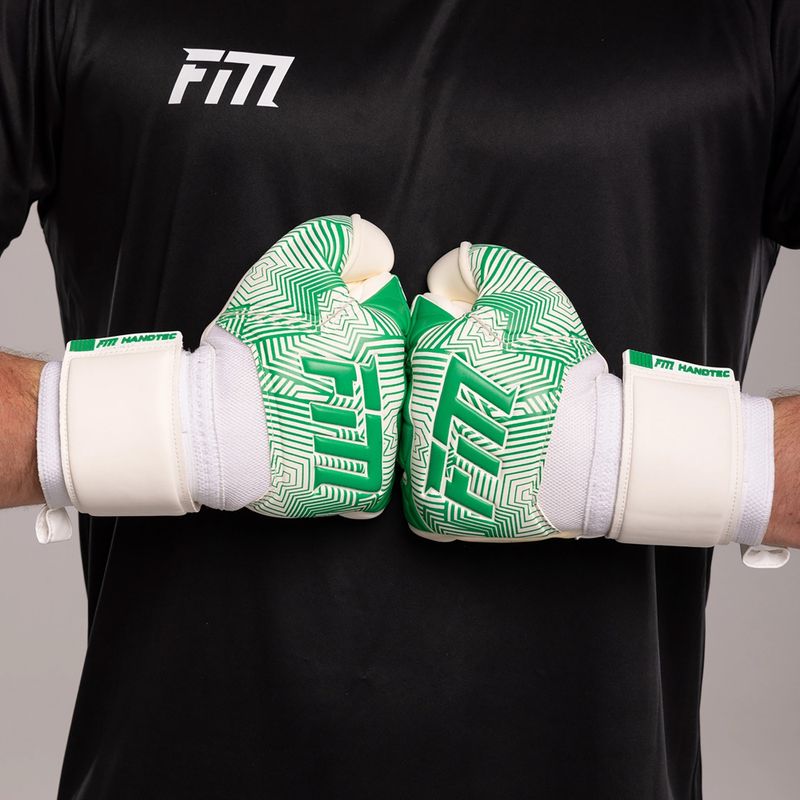 Mănuși de portar Football Masters Varis X NC white/green 4