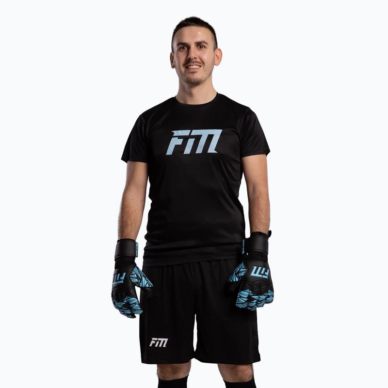 Mănuși de portar Football Masters Invictus X Training black/blue 2