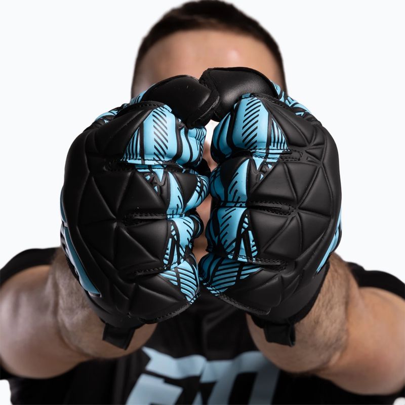 Mănuși de portar Football Masters Invictus X Training black/blue 9