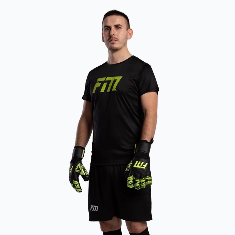 Mănuși de portar Football Masters Invictus X Training black/green 3