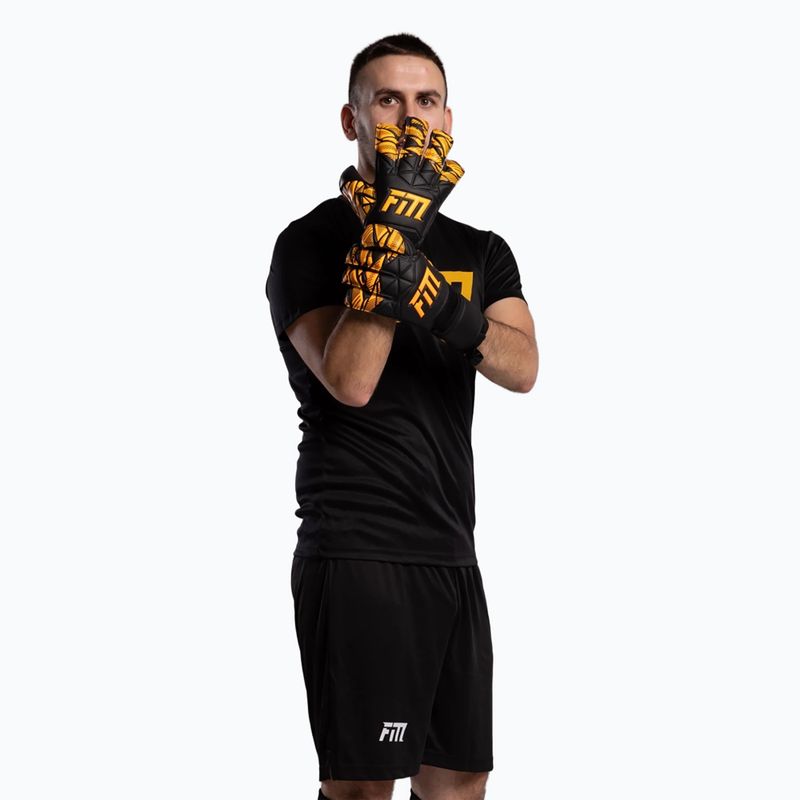 Mănuși de portar Football Masters Invictus X Training black/orange 3