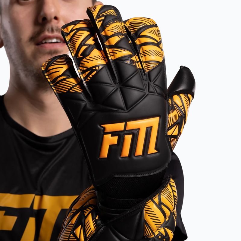 Mănuși de portar Football Masters Invictus X Training black/orange 5