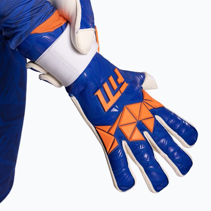 Mănuși de portar Football Masters Invictus X PRO blue/orange 4