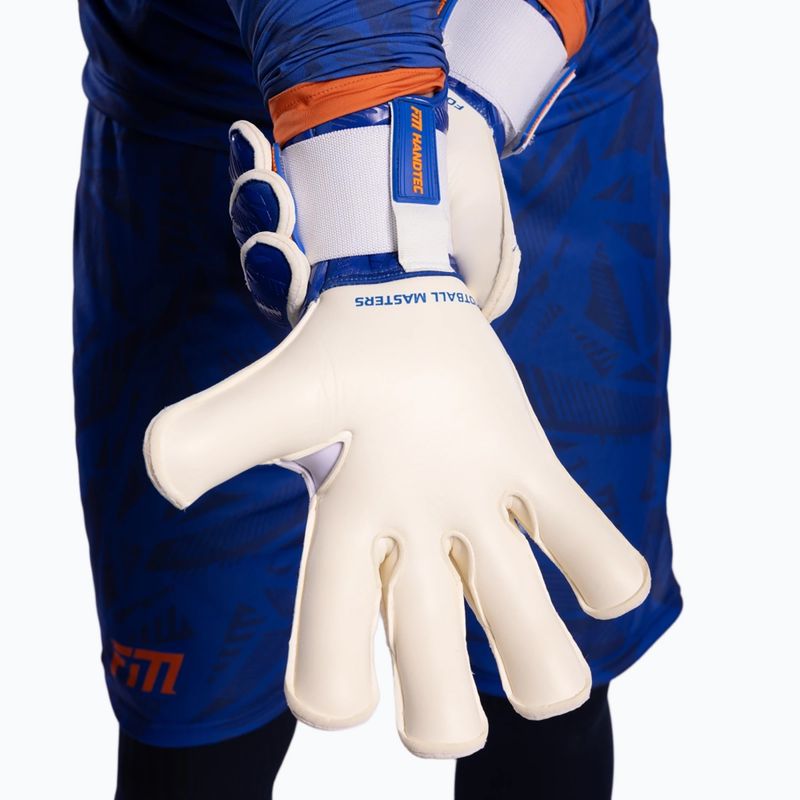 Mănuși de portar Football Masters Invictus X PRO blue/orange 5