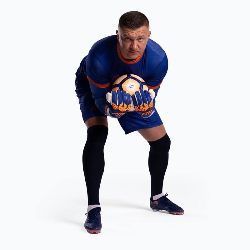 Mănuși de portar Football Masters Varis X PRO blue/orange 4