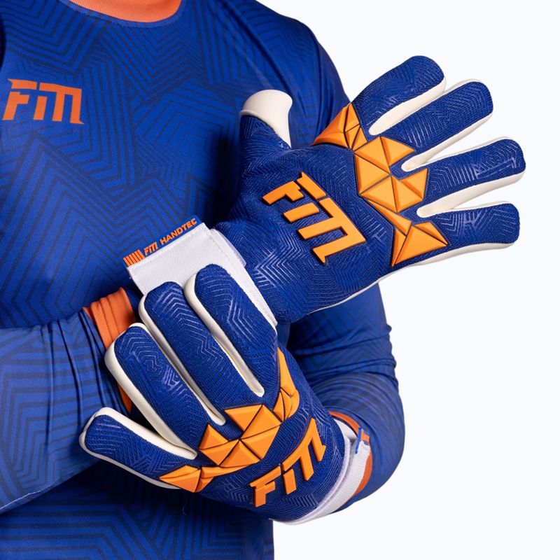 Mănuși de portar Football Masters Varis X PRO blue/orange 7