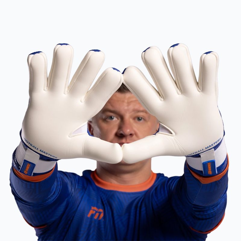 Mănuși de portar Football Masters Varis X PRO blue/orange 8