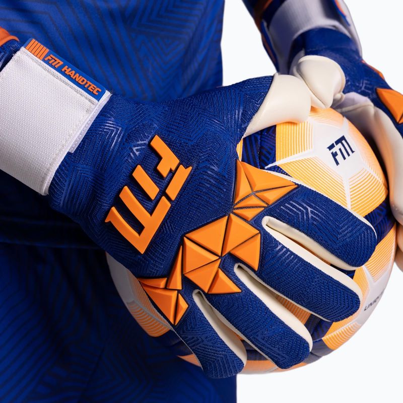 Mănuși de portar Football Masters Varis X PRO blue/orange 10