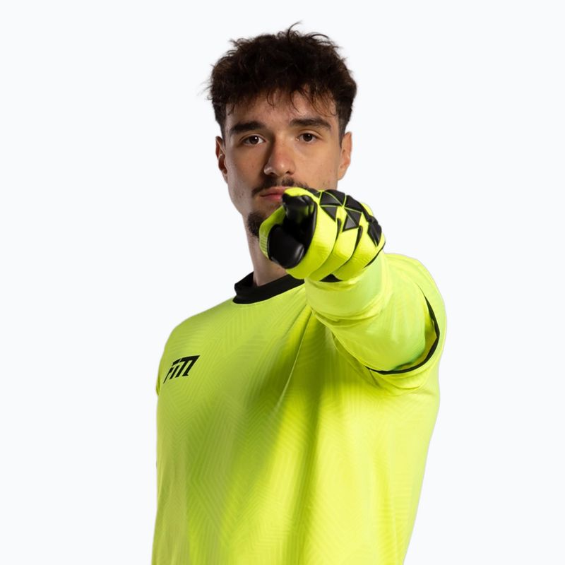 Mănuși de portar Football Masters Varis X PRO yellow fluo 2