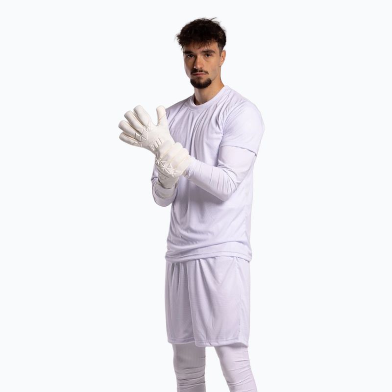 Mănuși de portar Football Masters Varis X PRO all white 2