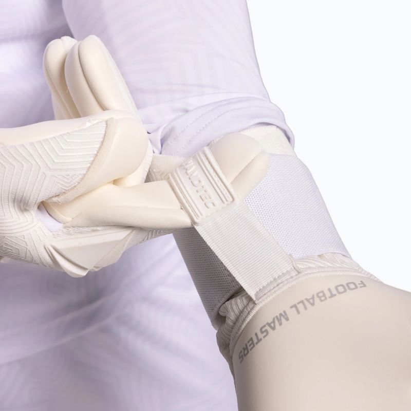 Mănuși de portar Football Masters Varis X PRO all white 9