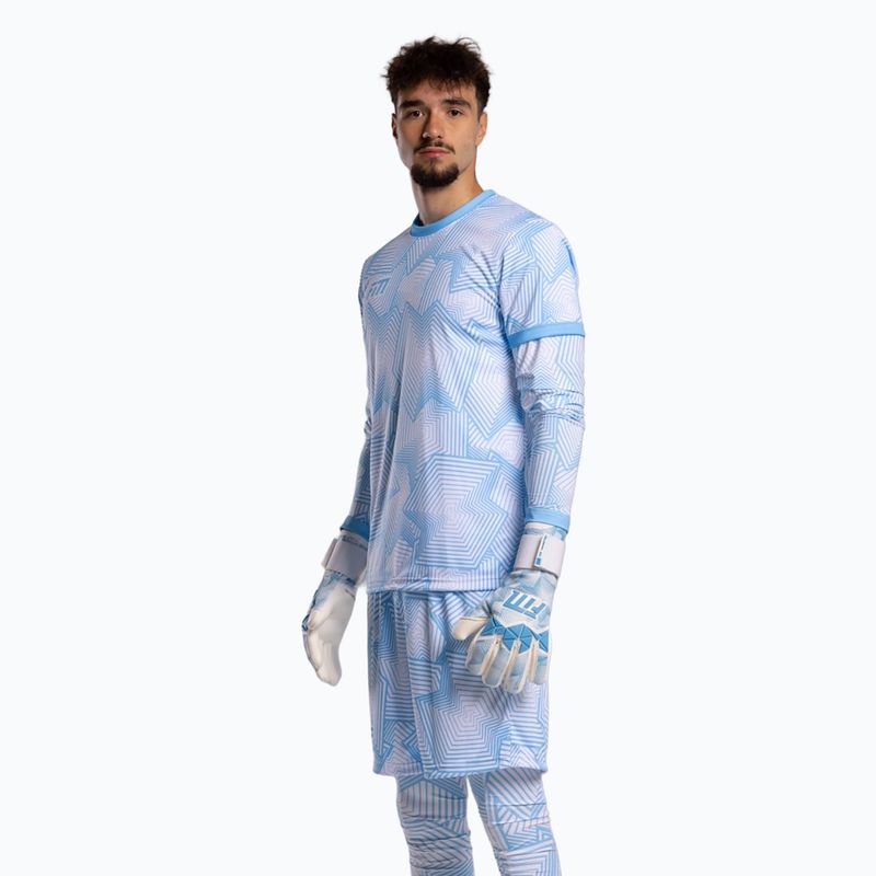 Mănuși de portar Football Masters Varis X PRO white/blue 3