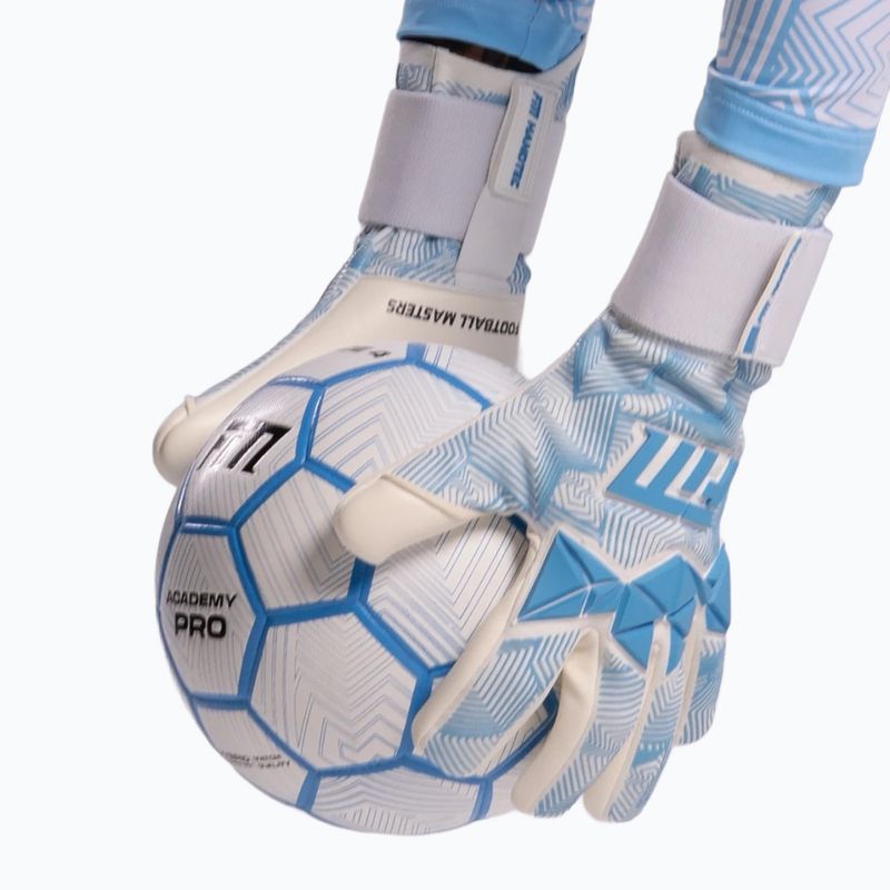 Mănuși de portar Football Masters Varis X PRO white/blue 10