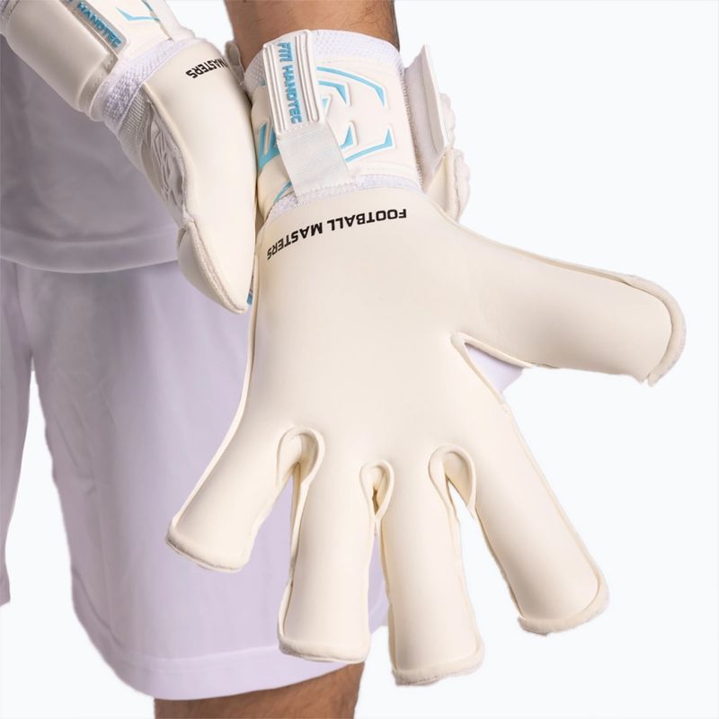 Mănuși de portar Football Masters Invictus X white/blue 6