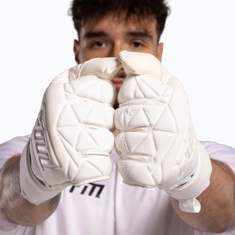 Mănuși de portar Football Masters Invictus X all white 8