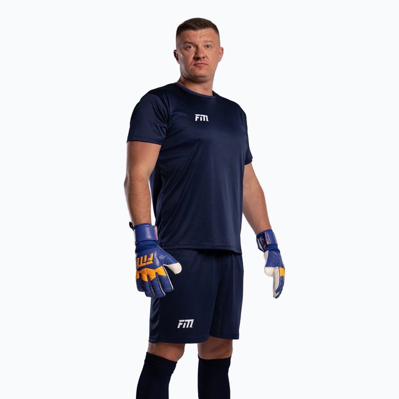 Mănuși de portar Football Masters Invictus X blue/orange 5