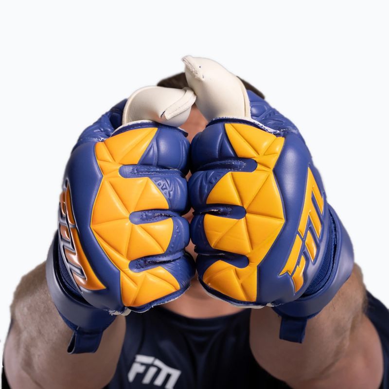 Mănuși de portar Football Masters Invictus X blue/orange 9